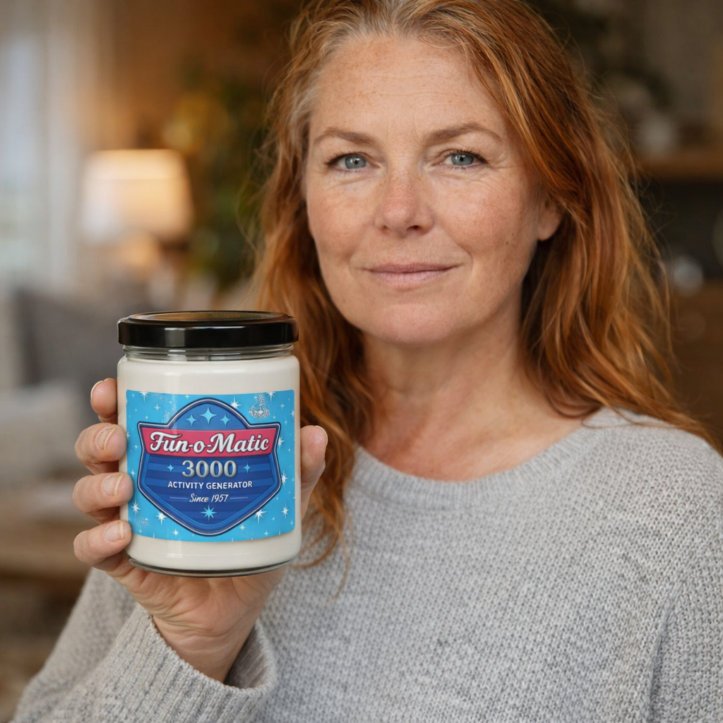 The Original Boredom-Blasting Scented Soy Candle (9oz)